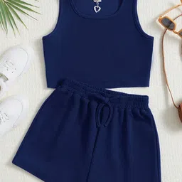 BAESD Girls Crepe T-shirt Dress-picture-41
