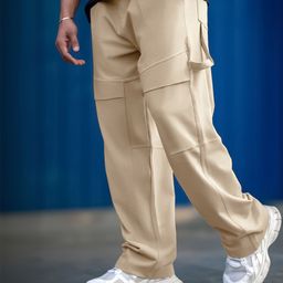 Maniac Men Cotton Baggy-Fit Mid-Rise Track Pants-picture-2