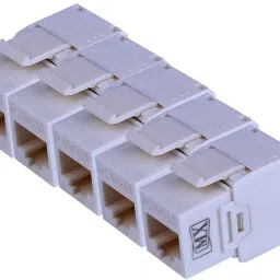MX UTP Cat6A Keystone Jack Toolless Ethernet Cable Extension Jointer Adapter-5 Pcs Lan Adapter-20