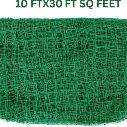 green Bird Nets Control Net HDPE Nylon Mesh Net for Balcony 10 FT-30 FT SQ FEET Insect Net-image-2