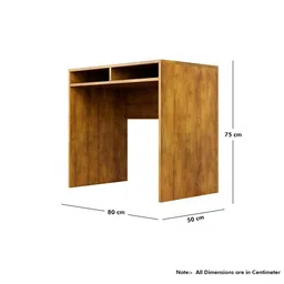 HEXA RED Beige Engineered Wood Study Table image 2
