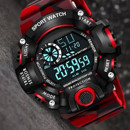 Hala Men Solid Round Tang Regular Digital Watch-G90-4-19