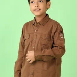 V-Mart Boys Opaque Checked Casual Shirt-image-65