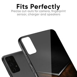 QRIOH Abstract Printed Vivo T4x 5G Dark Walnut Real Back Case Mobile Accessories image 2