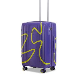 Provogue Set Of 2 Loop Printed Hard-Sided Medium & Large Trolley Bag-0