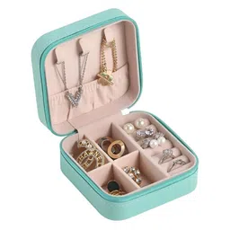 Virtuous Green Set of 1 Water Resistant Jewellery Organiser Organisers-picture-39