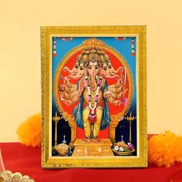 Art Street Blue & Orange Religious Wall Paintings-image-18
