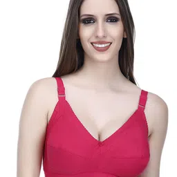 elina Women Dowe Full Coverage Non-Wired & Non Padded Anti Microbial Cotton Minimizer Bra-picture-52