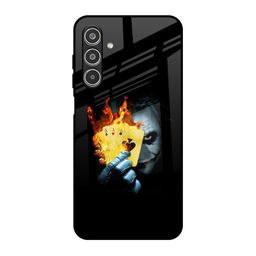 QRIOH AAA Joker Printed Sleek & Lightweight Silicone Samsung Galaxy A26 5G Glass Back Case-image-92