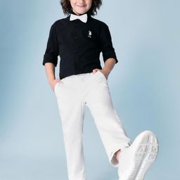U.S. Polo Assn. Kids Boys Chinos Trousers-image-37