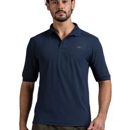 Black Panther Men Dri-FIT Solid Polo Collar T-shirt-image-6