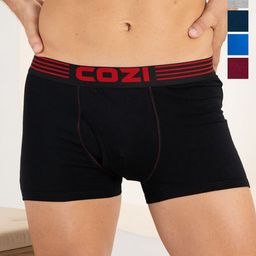 Lux Cozi Men Pack Of 5 Assorted Pure Cotton Trunks- COZI_1122_LUXURY_AST_5PC-44