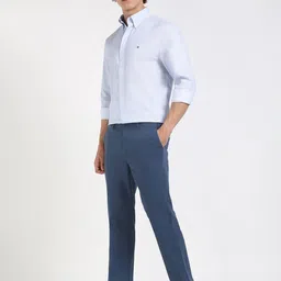 Tommy Hilfiger Men Button-Down Collar Solid Cotton Casual Shirt-image-27