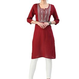AGARU Embellished Embroidered Maxi Top-image-22