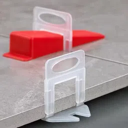 Pack of 100 Tile Spacer Tile Levelling Spacer Clips 2MM Removing Lippage Unevenness During Tile Laying Non-magnetic Post Level-18