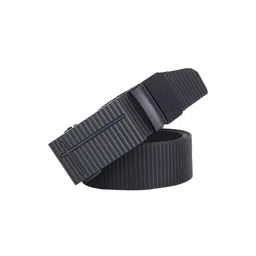 HENEDA Men Slider Buckle Textured Belt-image-75