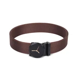 HENEDA Men Wide Textured Auto Lock and Stylish Belt-image-77