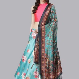 Kaizen TEXO FAB Semi-Stitched Lehenga & Unstitched Blouse With Dupatta-16