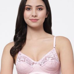 College Girl Pink Non Padded Everyday Bra-52