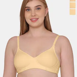 KOMLI Pack Of 3 Full Coverage Lightly Padded Bra-image-68