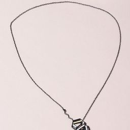 Voylla Black Brass Rhodium-Plated Chain-22