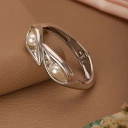Jazz and Sizzle Women Gold-Plated Cuff Bracelet-25