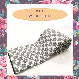 ELAN DREAMS Black & White Ethnic Motifs Cotton AC Room 110 GSM Double Bed Dohar-image-57