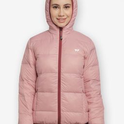 Wildcraft Women Peach-Coloured Water Resistant Outdoor Padded Jacket-image-89