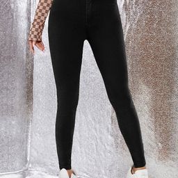 BAESD Women Mid-Rise Slim Fit Clean Look Jeans-image-92