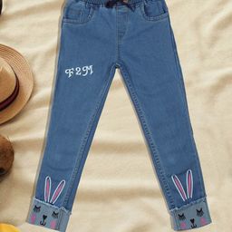 A-Okay Kids High-Rise Clean Look Stretchable Jean-image-96