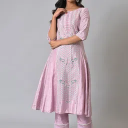 W Ethnic Motifs Sequinned Kurta-image-38