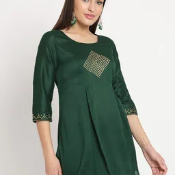 studio rasa Block Printed A Line Kurti image 2