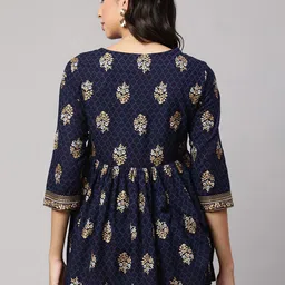 SAK JAIPUR Ethnic Motifs Printed Kurti image 5