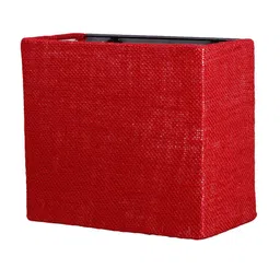 Devansh Red Textured Half Square Wall Lamp image 4