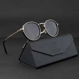 Voyage Unisex Round Sunglasses with Polarised and UV Protected Lens 3040PMG3981Z-25
