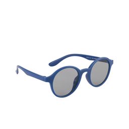 YK Unisex Kids Grey Lens & Blue Round Sunglasses with UV Protected Lens-YK-J7596-26