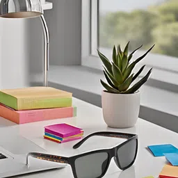 SUNNIES Unisex Rectangle Sunglasses with UV Protected Lens-image-44