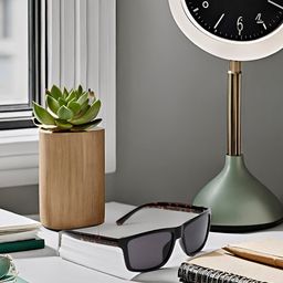 SUNNIES Unisex Rectangle Sunglasses with UV Protected Lens-62