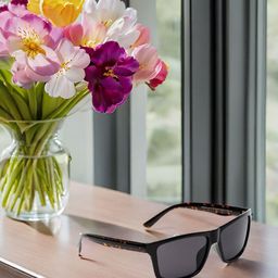 SUNNIES Unisex Rectangle Sunglasses with UV Protected Lens-60