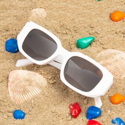 Ted Smith Unisex Square Sunglasses with UV Protected Lens-TSF-DALIA_C9 image 2
