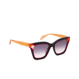 Just Cavalli Women Cateye Sunglasses with UV Protected Lens SJC024V529P2SG-58