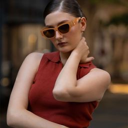 ROYALTAIL Unisex Square Sunglasses with UV Protected Lens RT-SUNG-075-7