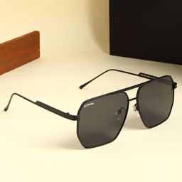 ROYALTAIL Unisex Square Sunglasses with UV Protected Lens RT-SUNG-061-35