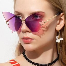 IDOR Women Butterfly Sunglasses with UV Protected Lens BUTTERFLY-14