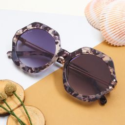 Ted Smith Women Grey Lens & Gunmetal Other Sunglasses UV Protected Lens EDGY2_C3-Grey-41