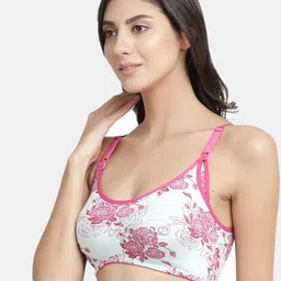 Inner Sense Pack Of 2 Multicoloured Printed Non-Wired Non Padded Maternity Sustainable Bras IMB004B_4C image 2
