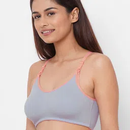 Inner Sense Pack Of 2 Multicoloured Printed Non-Wired Non Padded Maternity Sustainable Bras IMB004B_4C image 5