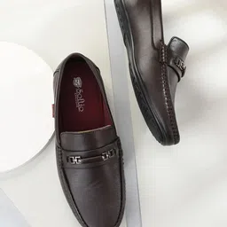 SOFTIO Men Brown Slip On Light Weight Casual Loafers-image-25