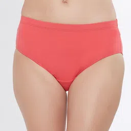 Soie Pack of 6 Assorted High Rise Full Coverage Solid Stretch Hipsters image 4