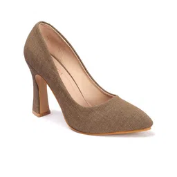 CORSICA Women Pointed Toe Party Kitten Pumps Heels-34